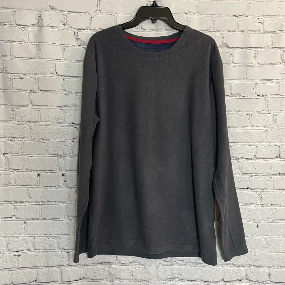 NWT New Nomad Fleece Dark Grey Sweatshirt Size XL